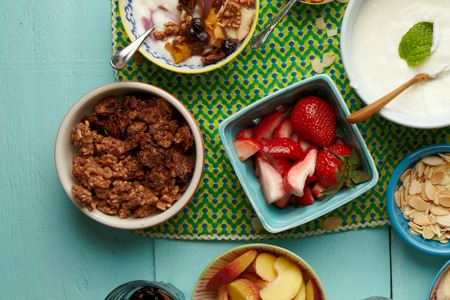 chocolate covered bran flakes