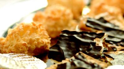 CHOCOLATE-COVERED MATZOHS