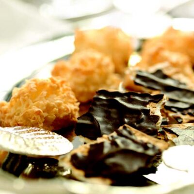 CHOCOLATE-COVERED MATZOHS