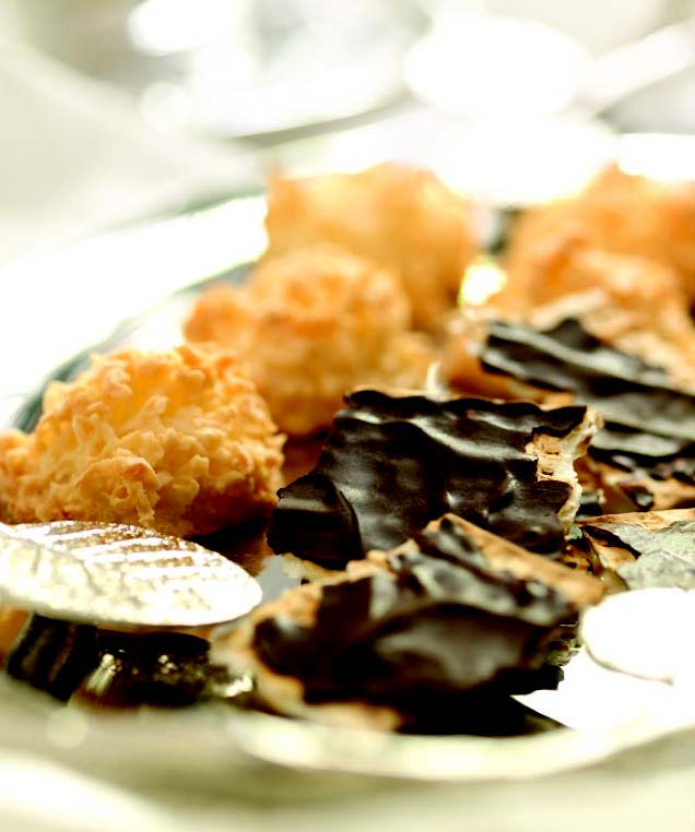 CHOCOLATE-COVERED MATZOHS