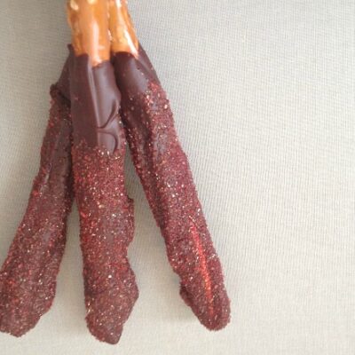 Chocolate covered pretzels