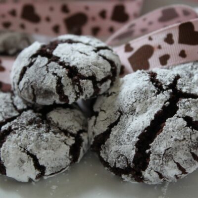 chocolate crinkle cookies