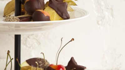 CHOCOLATE-DIPPED FRUIT