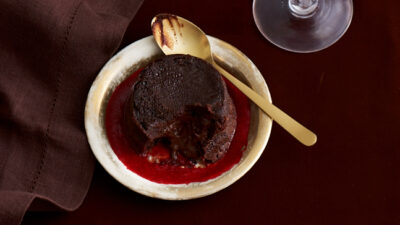 Passover Chocolate Lava Cake Dessert