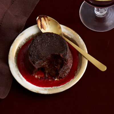 Passover Chocolate Lava Cake Dessert