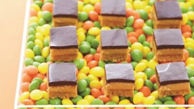 chocolate peanut butter bars
