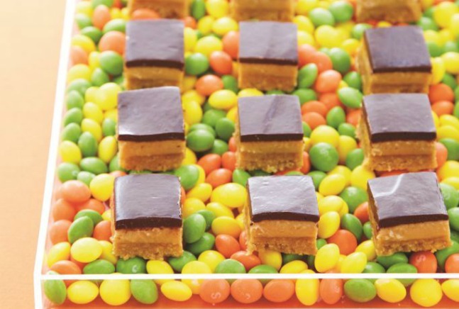 chocolate peanut butter bars