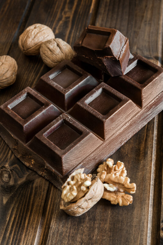 chocolate and coffee walnuts