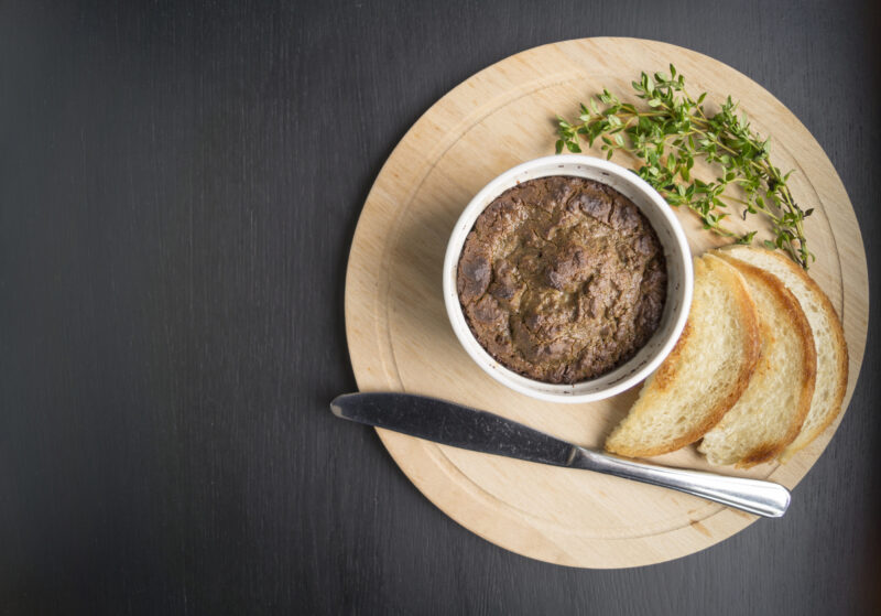 Quick Doctored Chopped Liver