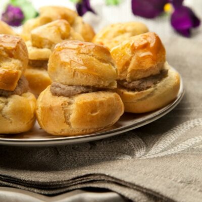 choux liver pastries