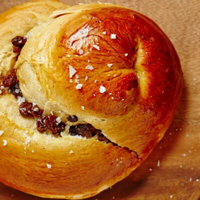 Cinnamon Raisin Swirl Challah