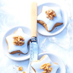 Cinnamon Walnut Stars