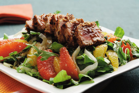 Citrus and Soy Tuna Salad
