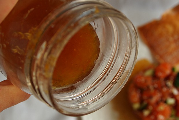 citrus ginger infused honey
