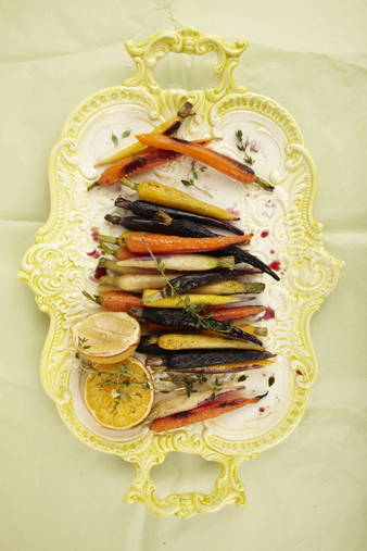 Citrus Glazed Roasted Carrots