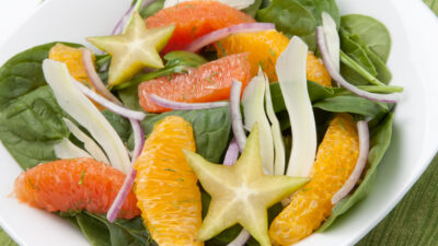 Citrus Salad with Spinach and Fennel