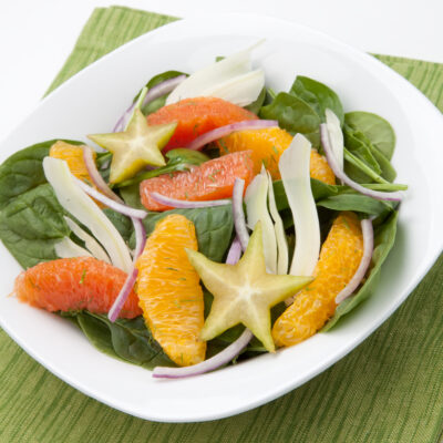 Citrus Salad with Spinach and Fennel