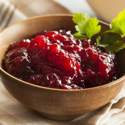 classic cooked whole-berry cranberry sauce