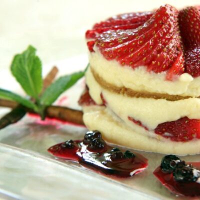 coconut cream tower