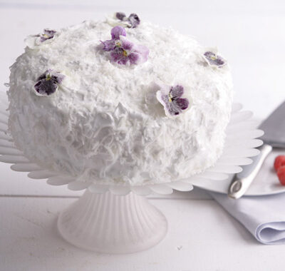 Coconut Raspberry Cake