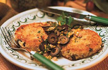Cod Cakes with California Ripe Olive &ldquo;Gremolata&rdquo;