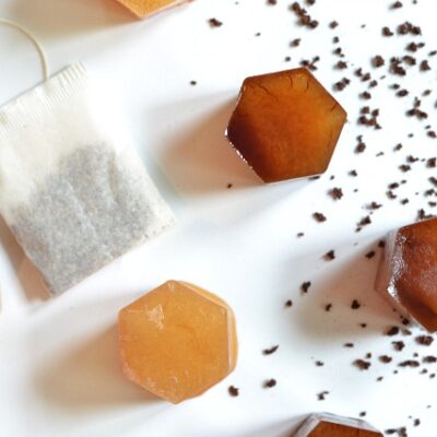 Coffee and Tea Flavored Ice Cubed