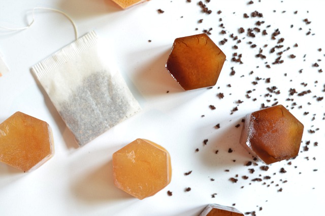Coffee and Tea Flavored Ice Cubed
