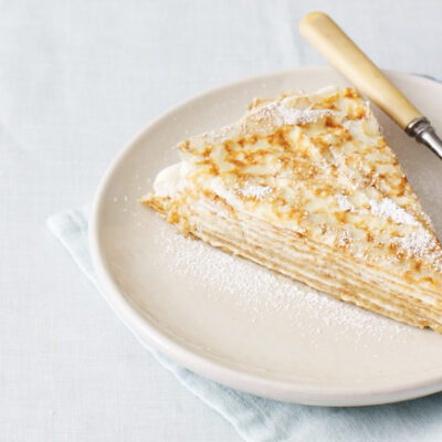 Coffee Cr&ecirc;pe Cake