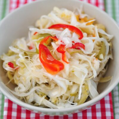 Tangy Crunchy Coleslaw