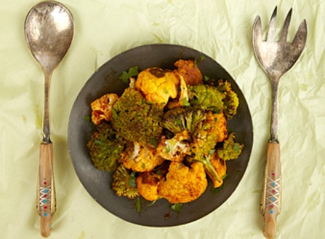 colored cauliflower