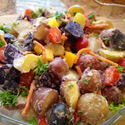 Colorful Potato Salad