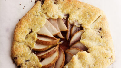 Concord Grape and Pear Galette