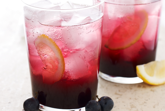 Concord Grape Fizz