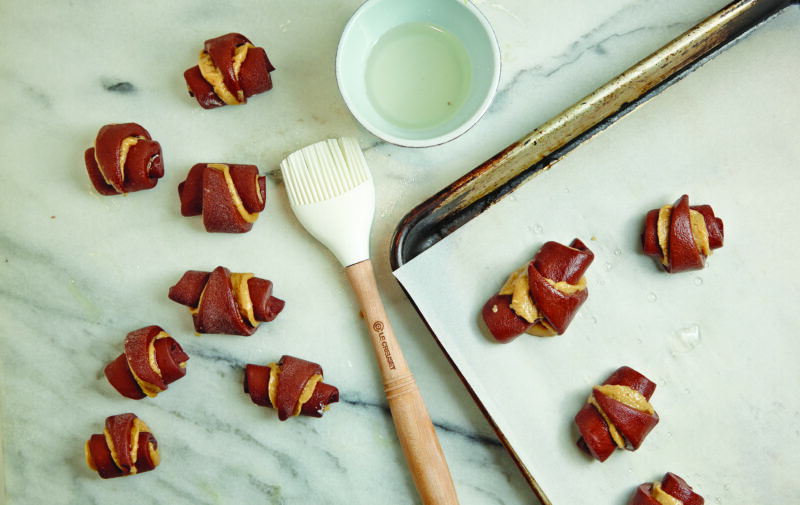 Cookie butter chocolate rugelach step 4