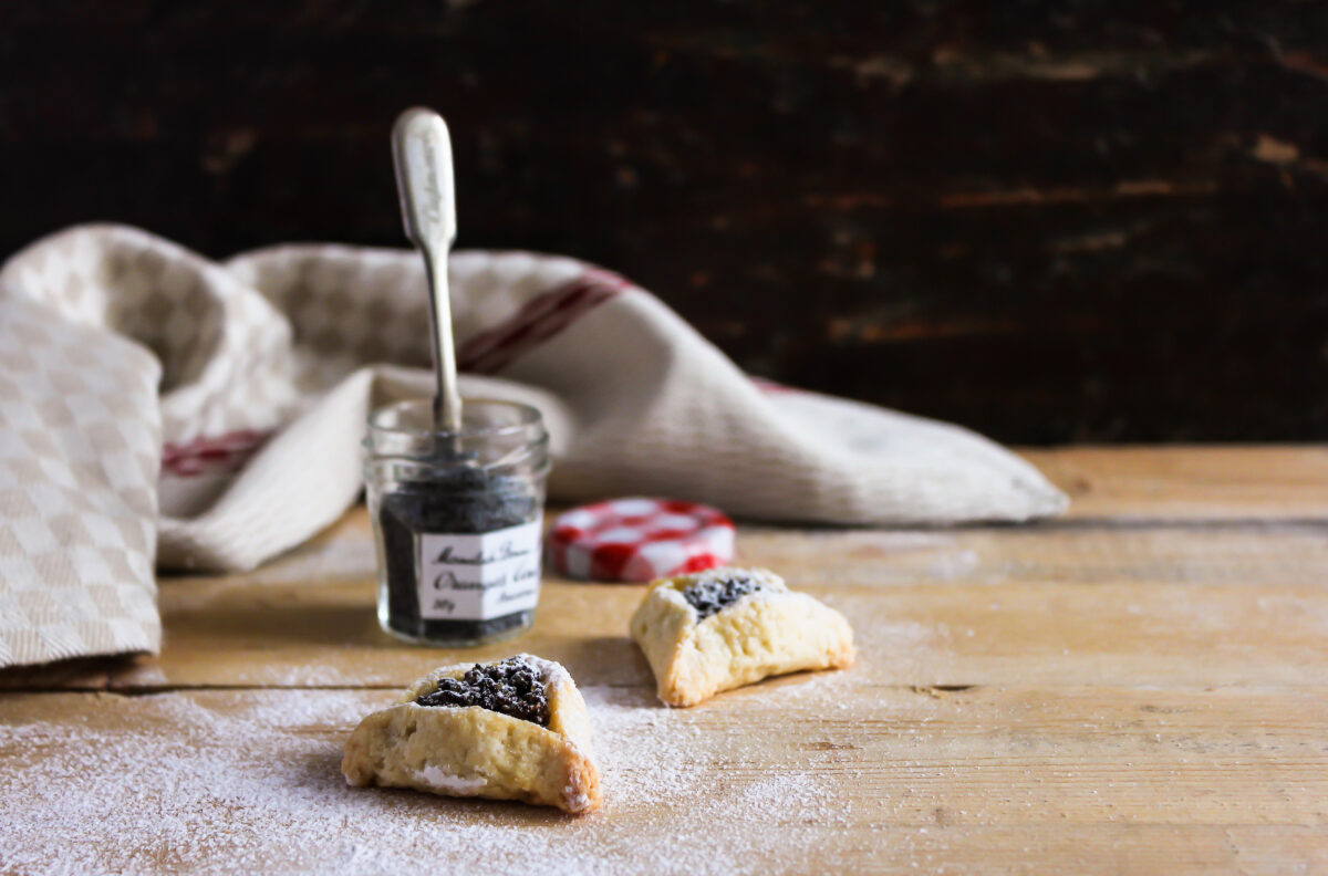 cookie dough hamantaschen