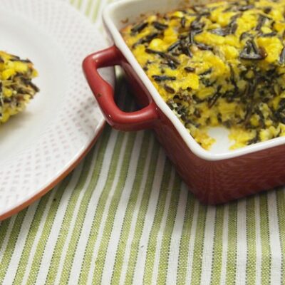 Corn and Wild Rice Kugel