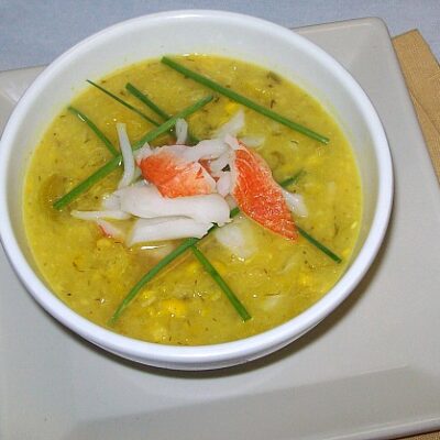 corn fish chowder