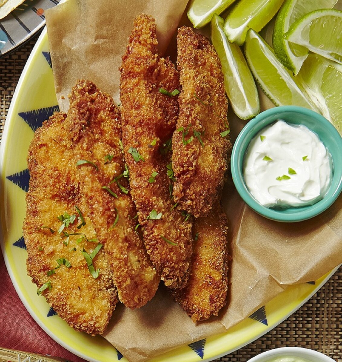 CORNMEAL CRUSTED FISH