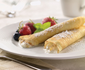 Cottage Cheese Blintzes