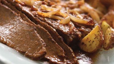 Brisket in Wine Sauce