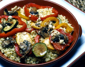 Couscous with Roasted Vegetables