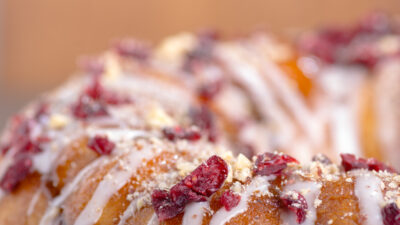 cranberry almond cake