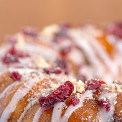 cranberry almond cake