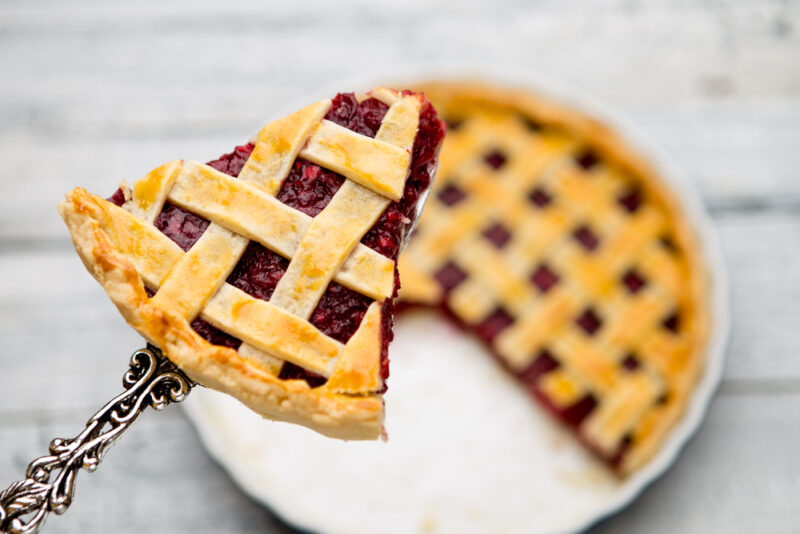 cranberry almond crosata