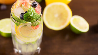 cranberry and fruit cocktail with mint.jpg