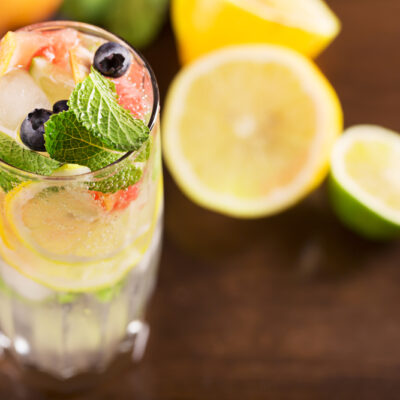 cranberry and fruit cocktail with mint.jpg