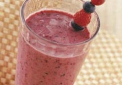 Cranberry Banana Berry Smoothie