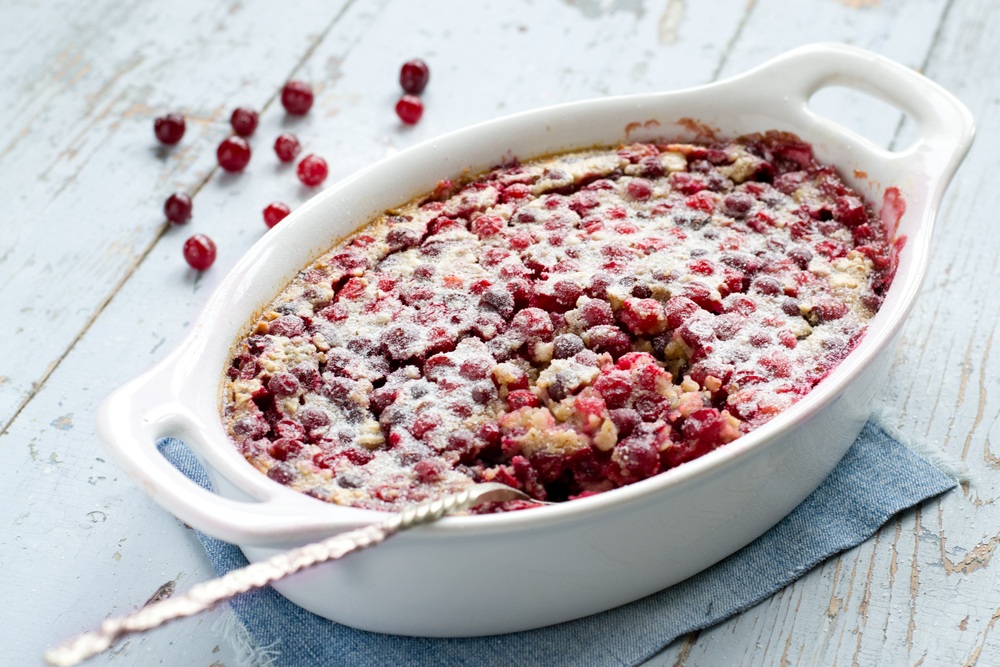 cranberry cinnamon clafoutis