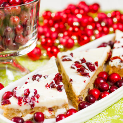 cranberry macadamia bars