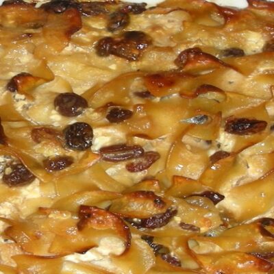 Cranberry Orange Kugel
